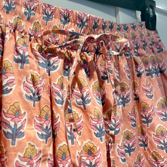 Marea by Liz Joy coral multi midi skirt - Picture 5 of 8